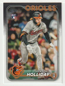 Jackson Holliday RC - Baltimore Orioles - Photo Variations (MLB Baseball Card) 2024 Topps # 697 Mint
