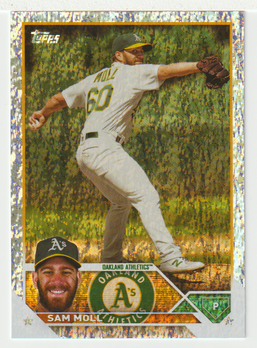 Sam Moll - Oakland Athletics - Gold Stars (MLB Baseball Card) 2023 Topps # 8 Mint