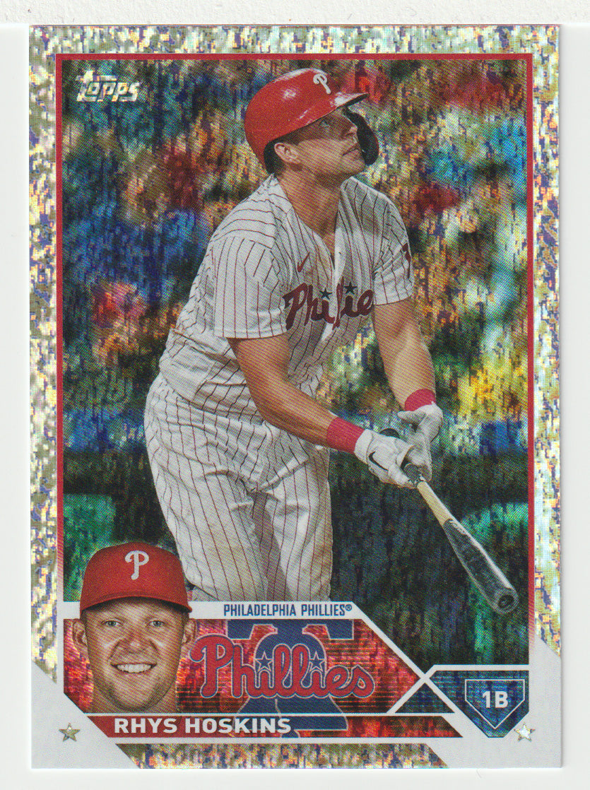 Rhys Hoskins 277/426 - Philadelphia Phillies - Gold Stars (MLB Baseball Card) 2023 Topps # 221 Mint