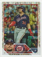 Luke Voit 345/426 - Washington Nationals - Gold Stars (MLB Baseball Card) 2023 Topps # 443 Mint