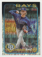 Shane Baz - Tampa Bay Rays 87/265 - Foilboard (MLB Baseball Card) 2024 Topps # 435 Mint