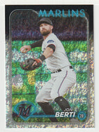 Jon Berti - Miami Marlins 64/265 - Foilboard (MLB Baseball Card) 2024 Topps # 524 Mint