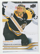 Joonas Korpisalo - Boston Bruins (NHL Hockey Card) 2025-26 Upper Deck # 9 Mint