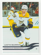 Justin Barron - Nashville Predators (NHL Hockey Card) 2025-26 Upper Deck # 349 Mint