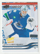 Thatcher Demko - Vancouver Canucks (NHL Hockey Card) 2025-26 Upper Deck # 430 Mint