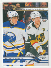 Load image into Gallery viewer, Checklist # 4 - Jack Eichel - Tage Thompson (NHL Hockey Card) 2025-26 Upper Deck # 450 Mint
