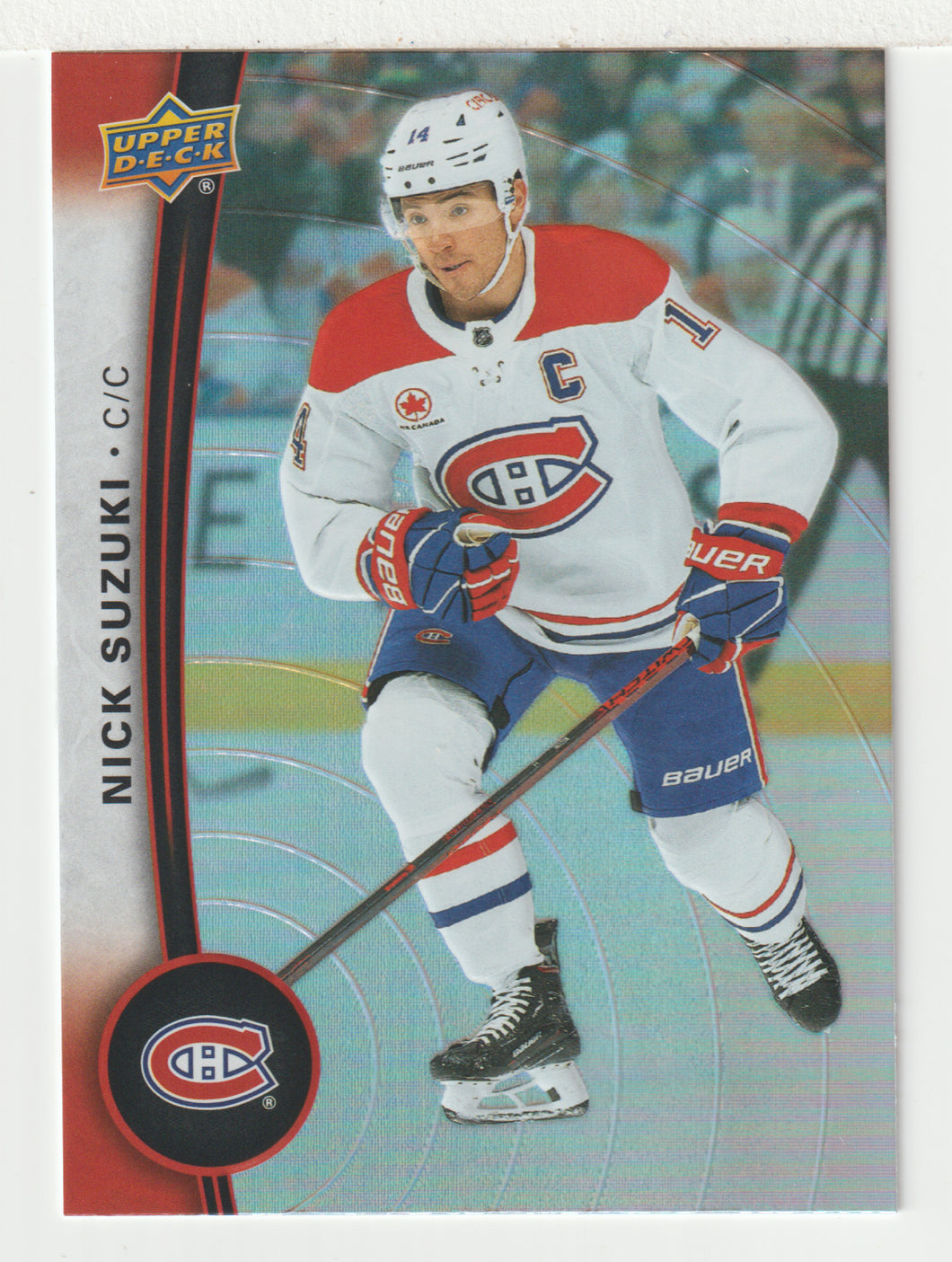 Nick Suzuki - Montreal Canadiens (NHL Hockey Card) 2025-26 Upper Deck Tim Hortons # 14 - Mint