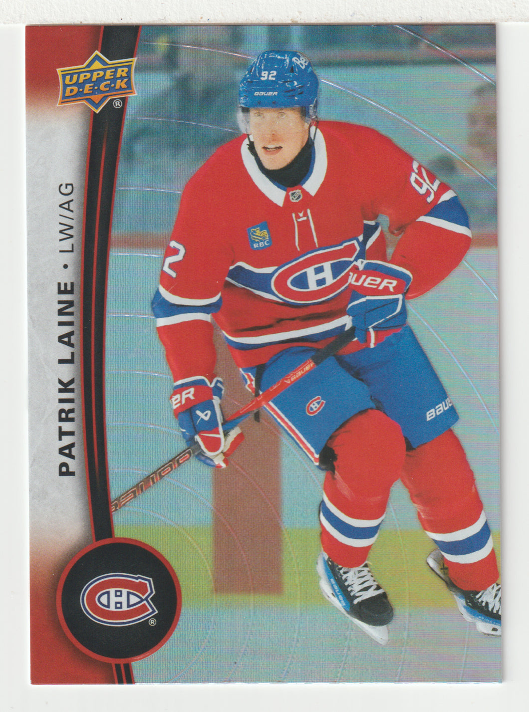 Patrik Laine - Montreal Canadiens (NHL Hockey Card) 2025-26 Upper Deck Tim Hortons # 41 - Mint