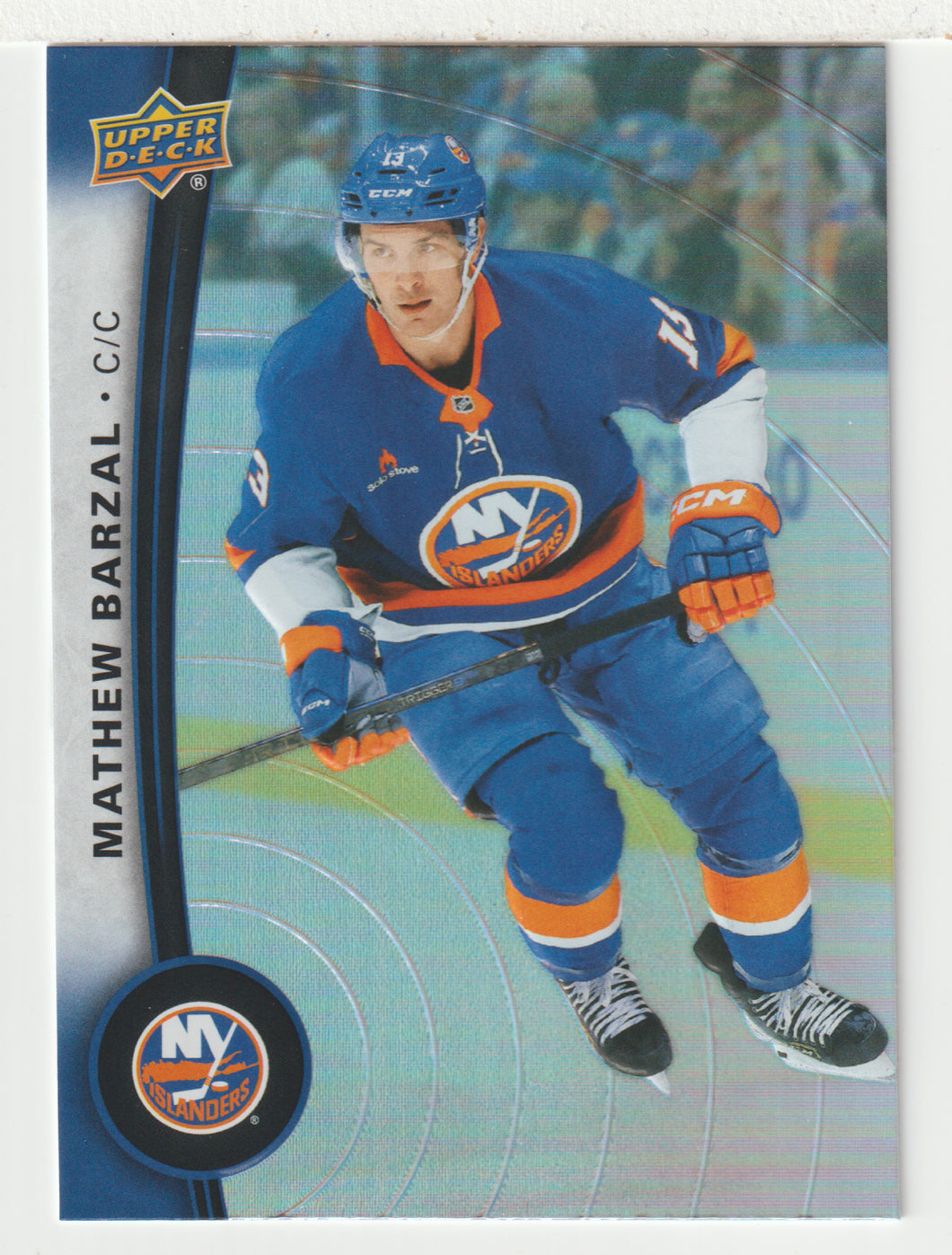 Mathew Barzal - New York Islanders (NHL Hockey Card) 2025-26 Upper Deck Tim Hortons # 51 - Mint