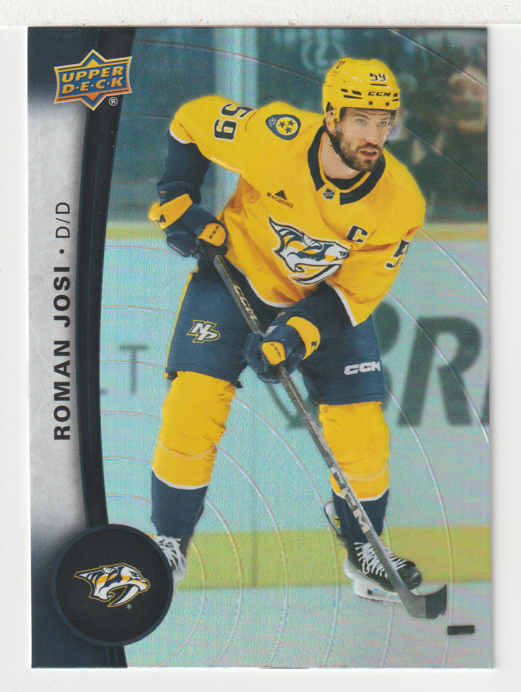Roman Josi - Nashville Predators (NHL Hockey Card) 2025-26 Upper Deck Tim Hortons # 59 - Mint
