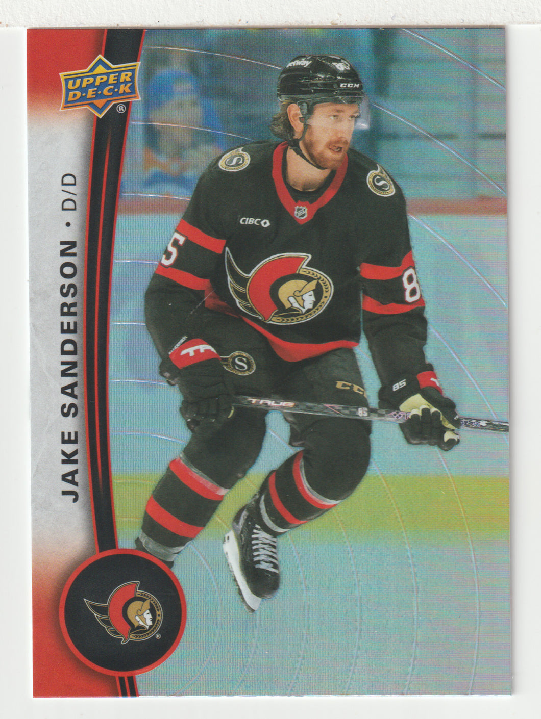 Jake Sanderson - Ottawa Senators (NHL Hockey Card) 2025-26 Upper Deck Tim Hortons # 85 - Mint