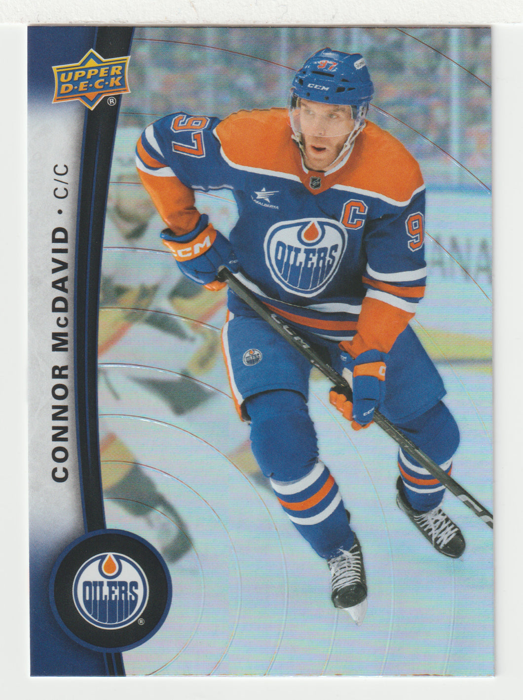 Connor McDavid - Edmonton Oilers (NHL Hockey Card) 2025-26 Upper Deck Tim Hortons # 97 - Mint