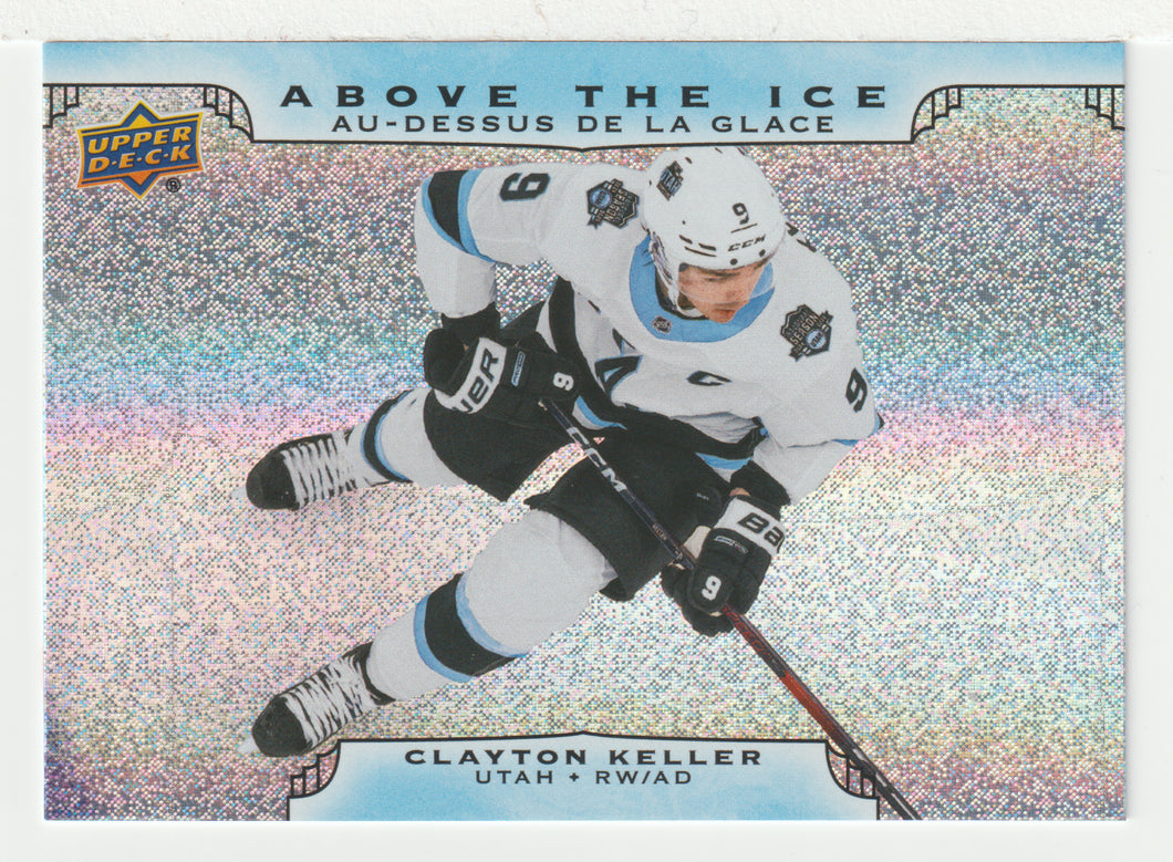 Clayton Keller - Utah Hockey Club - Above the Ice (NHL Hockey Card) 2025-26 Upper Deck Tim Hortons # AI-15 - Mint