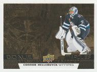 Connor Hellebuyck - Winnipeg Jets - Goalie Etchings (NHL Hockey Card) 2025-26 Upper Deck Tim Hortons # GE-14 - Mint