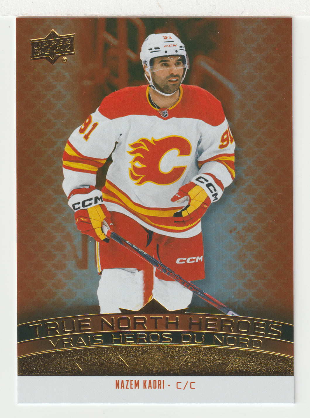 Nazem Kadri - Calgary Flames - True North Heroes (NHL Hockey Card) 2025-26 Upper Deck Tim Hortons # TNH-5 - Mint