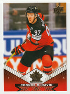 Connor McDavid (Hockey Card) 2025-26 Upper Deck Tim Hortons Team Canada Olympic # 3 Mint
