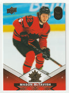 Mason McTavish (Hockey Card) 2025-26 Upper Deck Tim Hortons Team Canada Olympic # 19 Mint