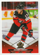 Adam Lowry (Hockey Card) 2025-26 Upper Deck Tim Hortons Team Canada Olympic # 25 Mint