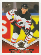 Cole Perfetti (Hockey Card) 2025-26 Upper Deck Tim Hortons Team Canada Olympic # 49 Mint