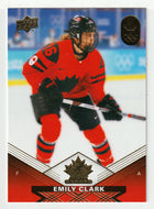 Emily Clark (Hockey Card) 2025-26 Upper Deck Tim Hortons Team Canada Olympic # 90 Mint