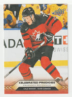 Cale Makar - Celebrated Prodigies (Hockey Card) 2025-26 Upper Deck Tim Hortons Team Canada Olympic # CP-2 Mint