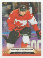 John Tavares - Celebrated Prodigies (Hockey Card) 2025-26 Upper Deck Tim Hortons Team Canada Olympic # CP-11 Mint