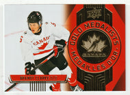 Brandt Clarke - Gold Medalists (Hockey Card) 2025-26 Upper Deck Tim Hortons Team Canada Olympic # GM-12 Mint