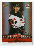 Brandon Hagel - Northern Stars (Hockey Card) 2025-26 Upper Deck Tim Hortons Team Canada Olympic # NS-6 Mint