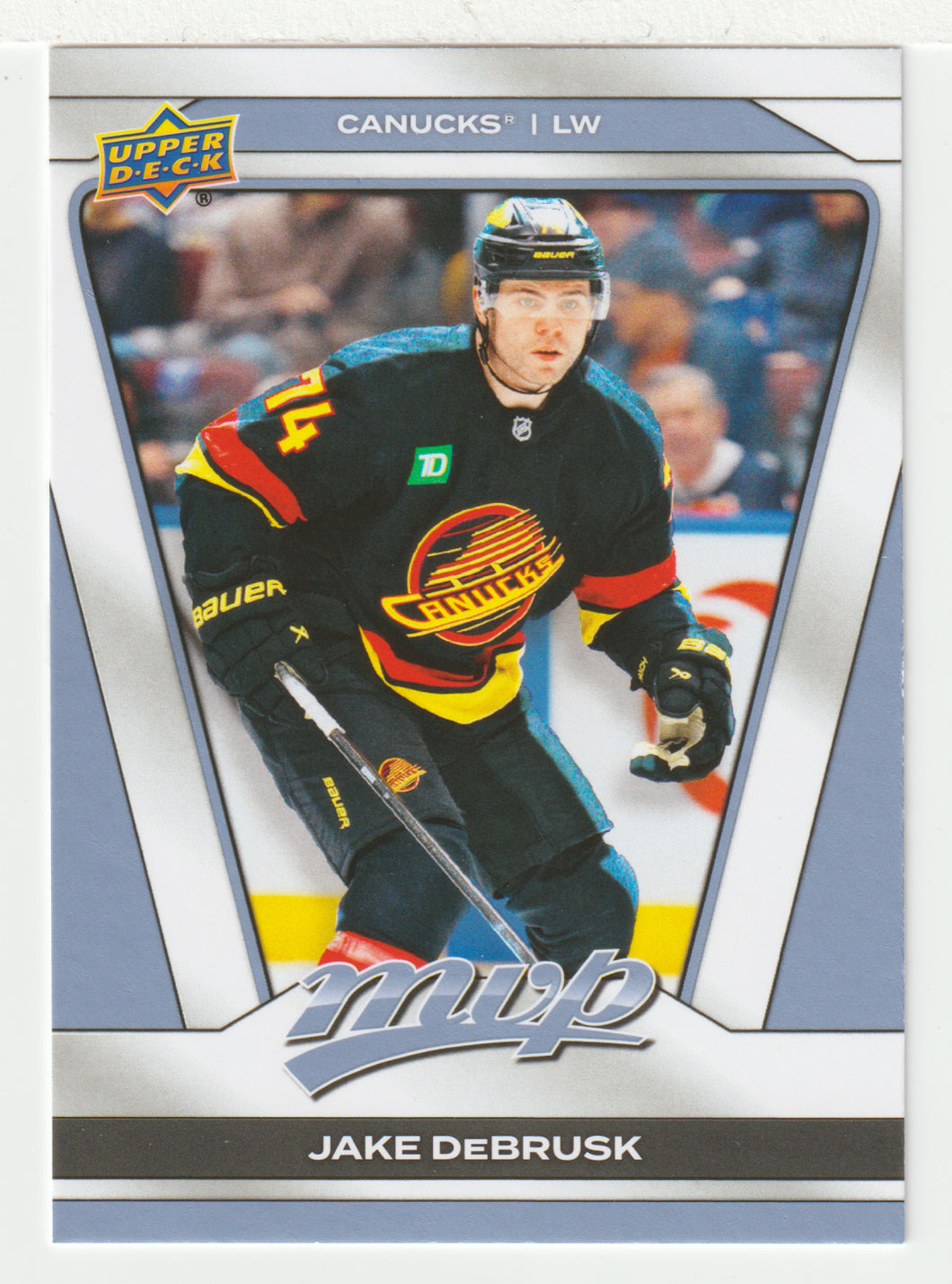 Jake DeBrusk - Vancouver Canucks (NHL Hockey Card) 2025-26 Upper Deck MVP # 10 Mint