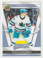 Macklin Celebrini - San Jose Sharks (NHL Hockey Card) 2025-26 Upper Deck MVP # 17 Mint