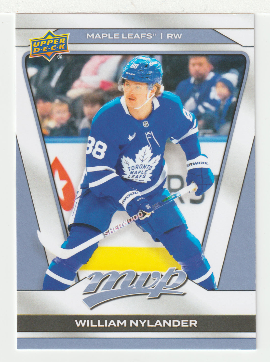 William Nylander - Toronto Maple Leafs (NHL Hockey Card) 2025-26 Upper Deck MVP # 22 Mint