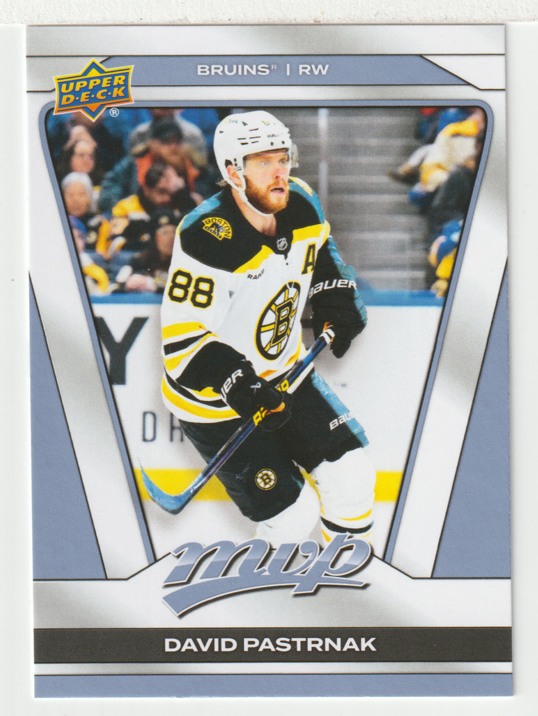 David Pastrnak - Boston Bruins (NHL Hockey Card) 2025-26 Upper Deck MVP # 27 Mint