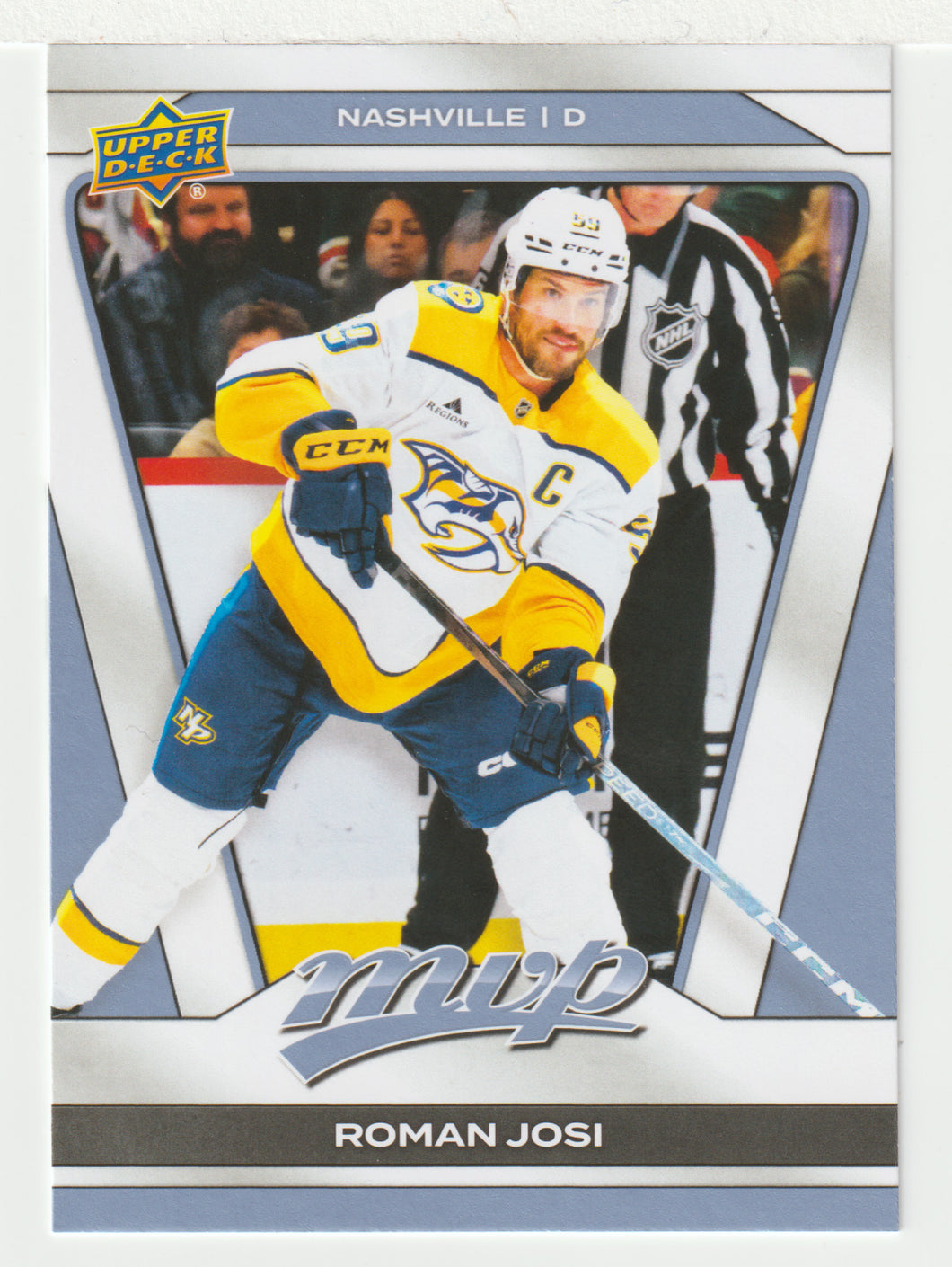 Roman Josi - Nashville Predators (NHL Hockey Card) 2025-26 Upper Deck MVP # 59 Mint