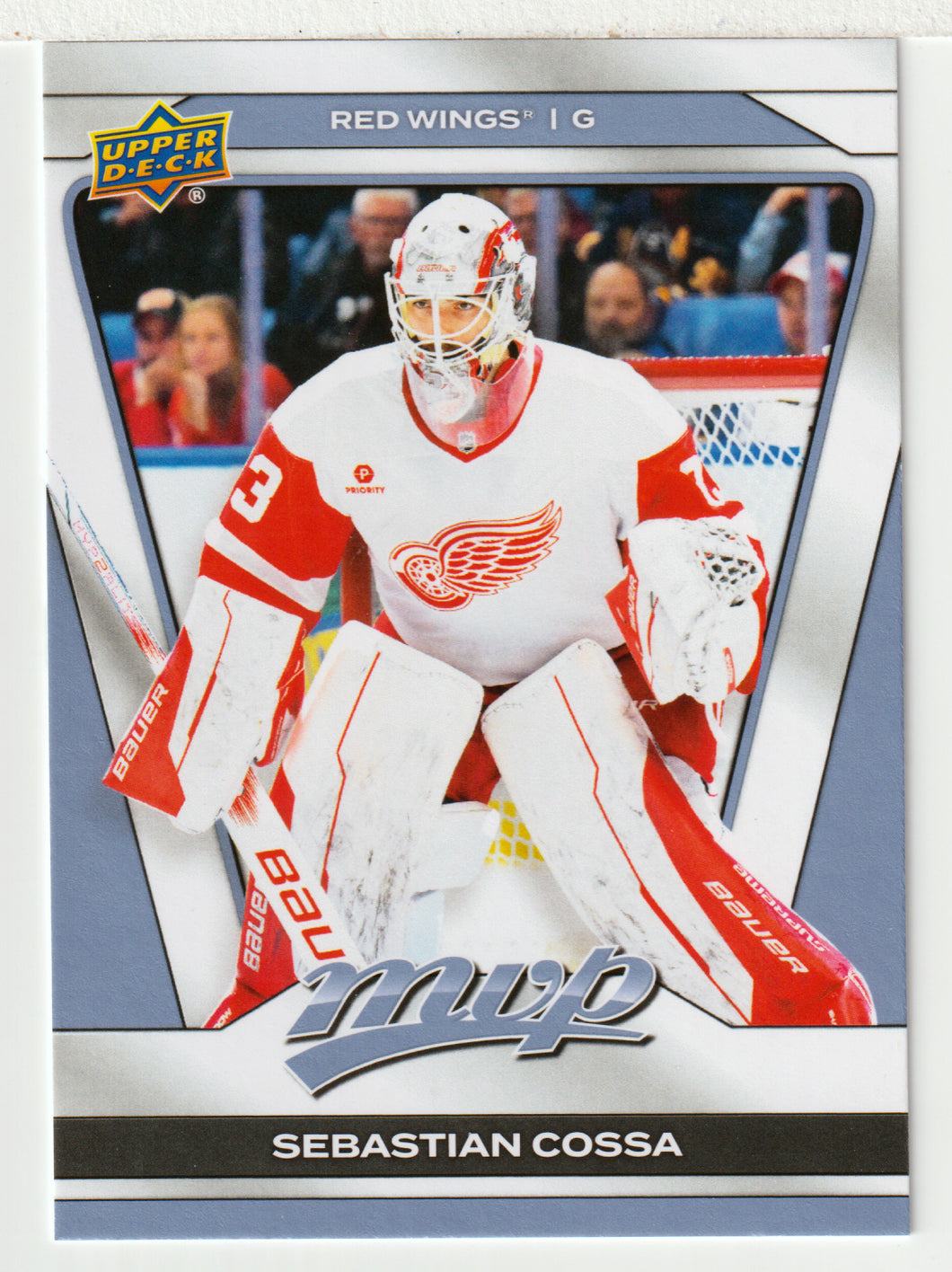 Sebastian Cossa - Detroit Red Wings (NHL Hockey Card) 2025-26 Upper Deck MVP # 60 Mint