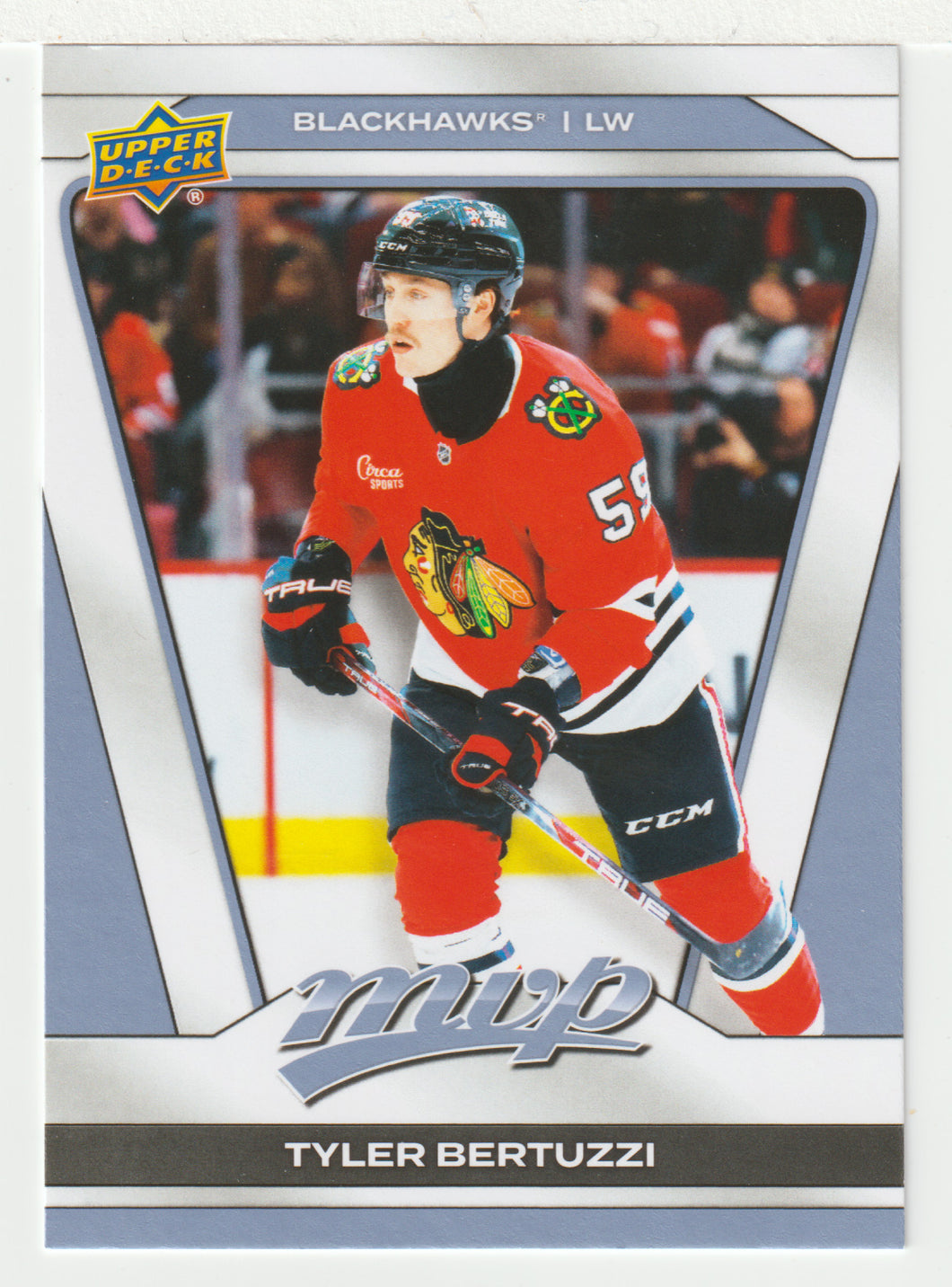 Tyler Bertuzzi - Chicago Blackhawks (NHL Hockey Card) 2025-26 Upper Deck MVP # 79 Mint