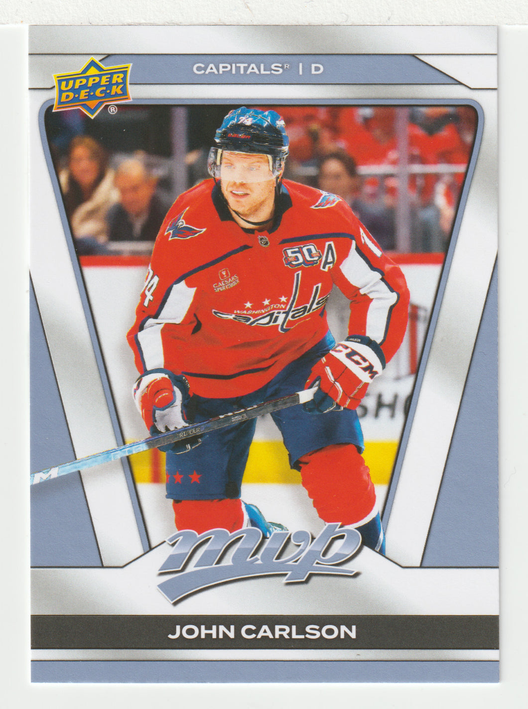 John Carlson - Washington Capitals (NHL Hockey Card) 2025-26 Upper Deck MVP # 89 Mint
