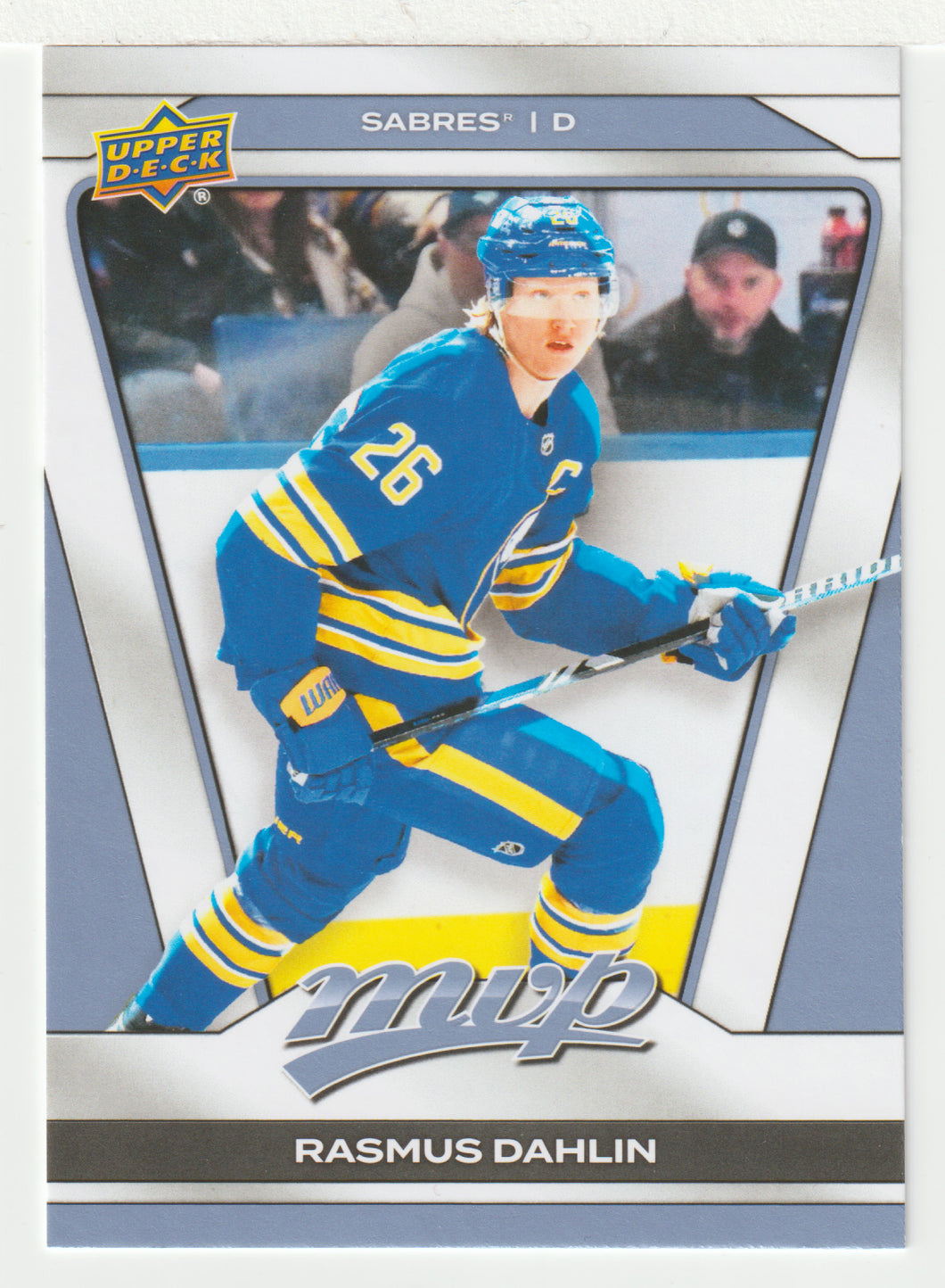 Rasmus Dahlin - Buffalo Sabres (NHL Hockey Card) 2025-26 Upper Deck MVP # 91 Mint
