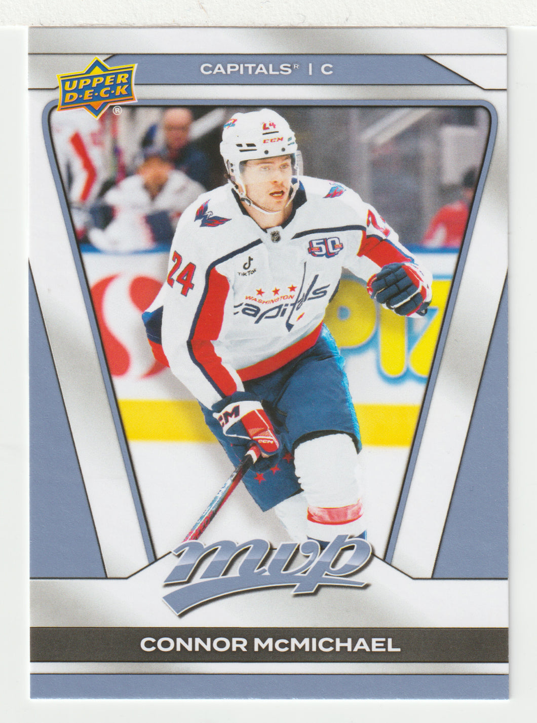 Connor McMichael - Washington Capitals (NHL Hockey Card) 2025-26 Upper Deck MVP # 99 Mint
