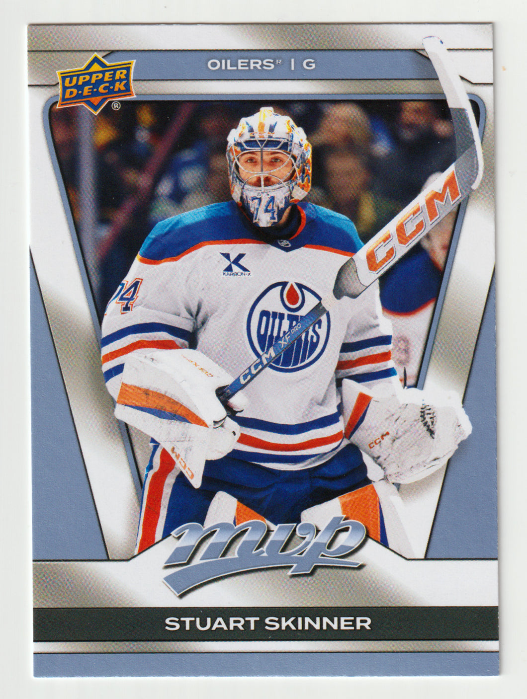 Stuart Skinner - Edmonton Oilers (NHL Hockey Card) 2025-26 Upper Deck MVP # 109 Mint