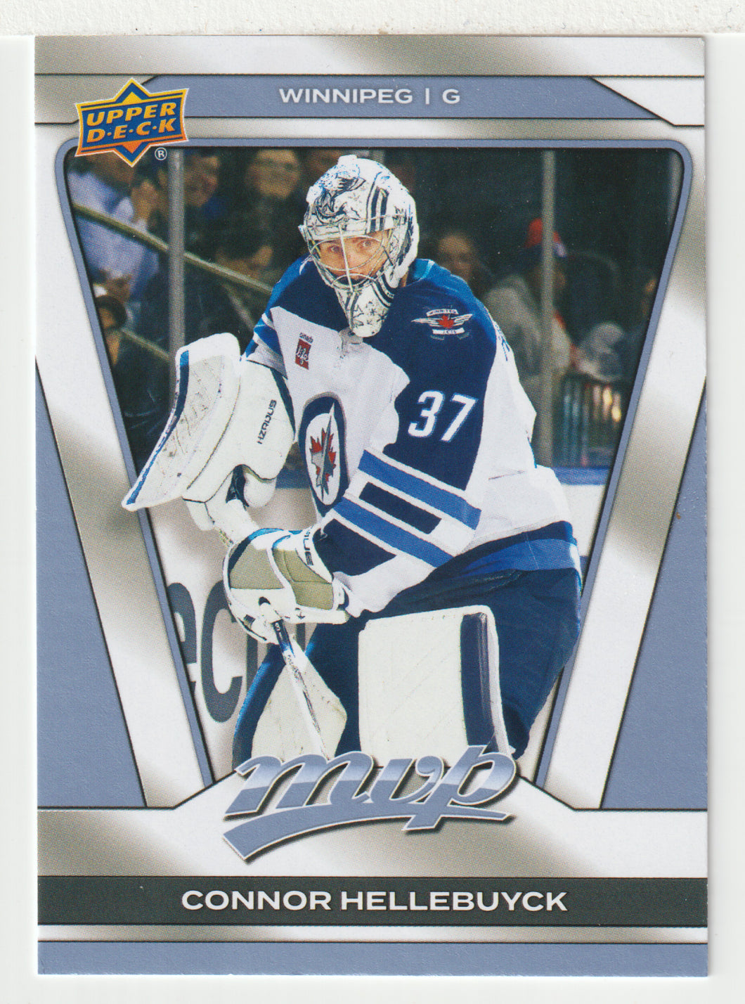 Connor Hellebuyck - Winnipeg Jets (NHL Hockey Card) 2025-26 Upper Deck MVP # 117 Mint