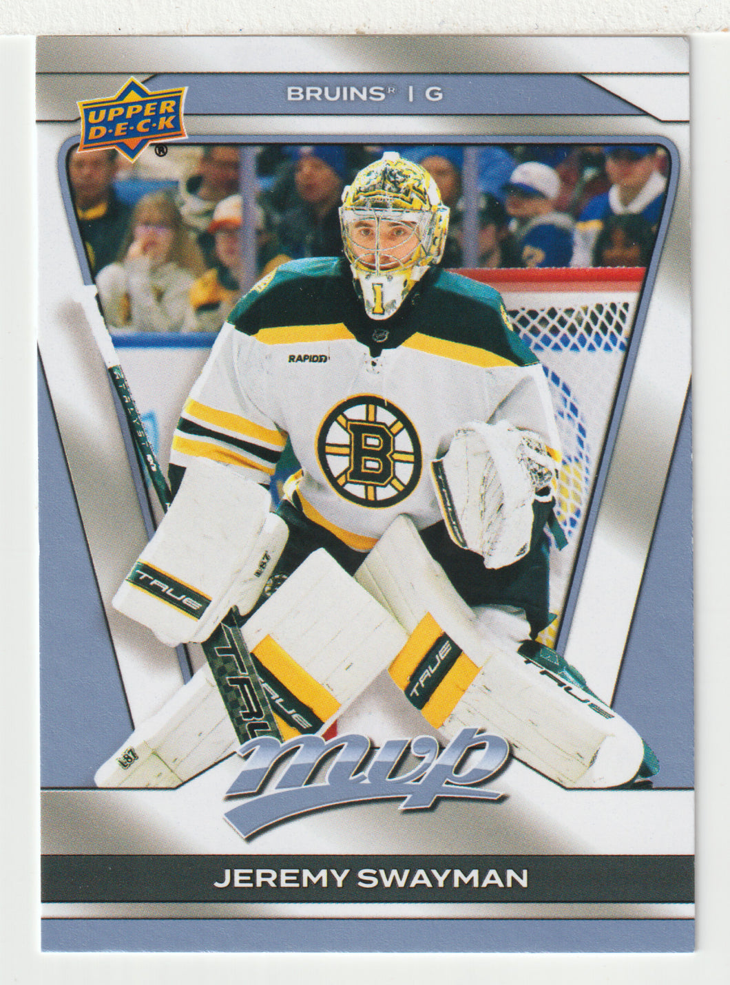 Jeremy Swayman - Boston Bruins (NHL Hockey Card) 2025-26 Upper Deck MVP # 131 Mint