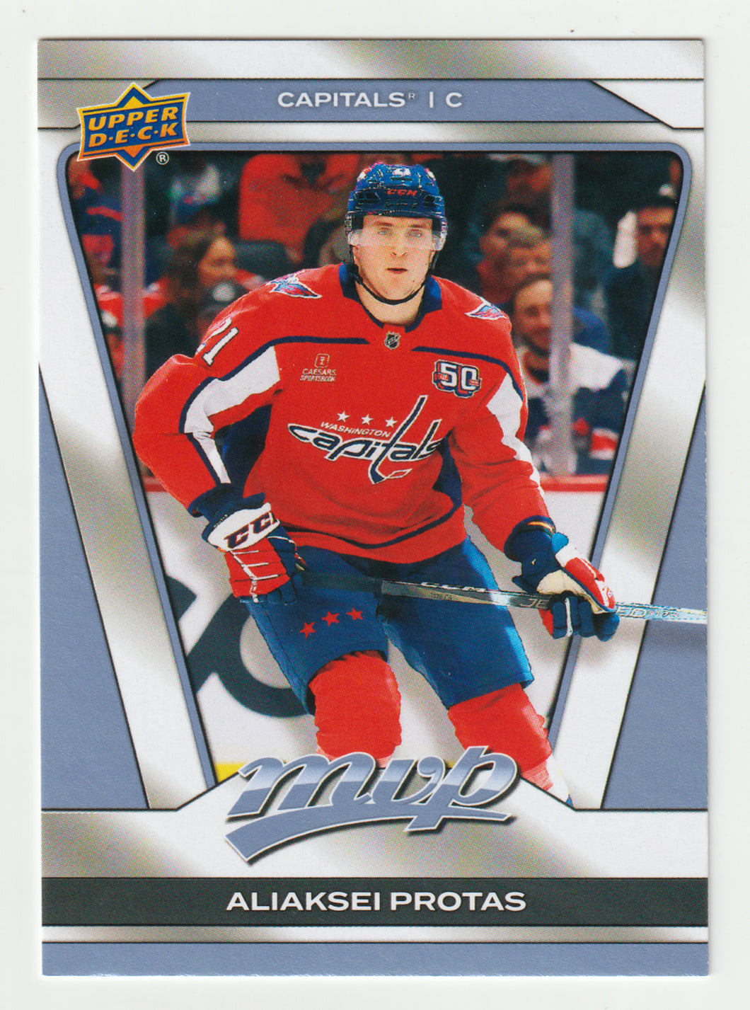 Aliaksei Protas - Washington Capitals (NHL Hockey Card) 2025-26 Upper Deck MVP # 149 Mint