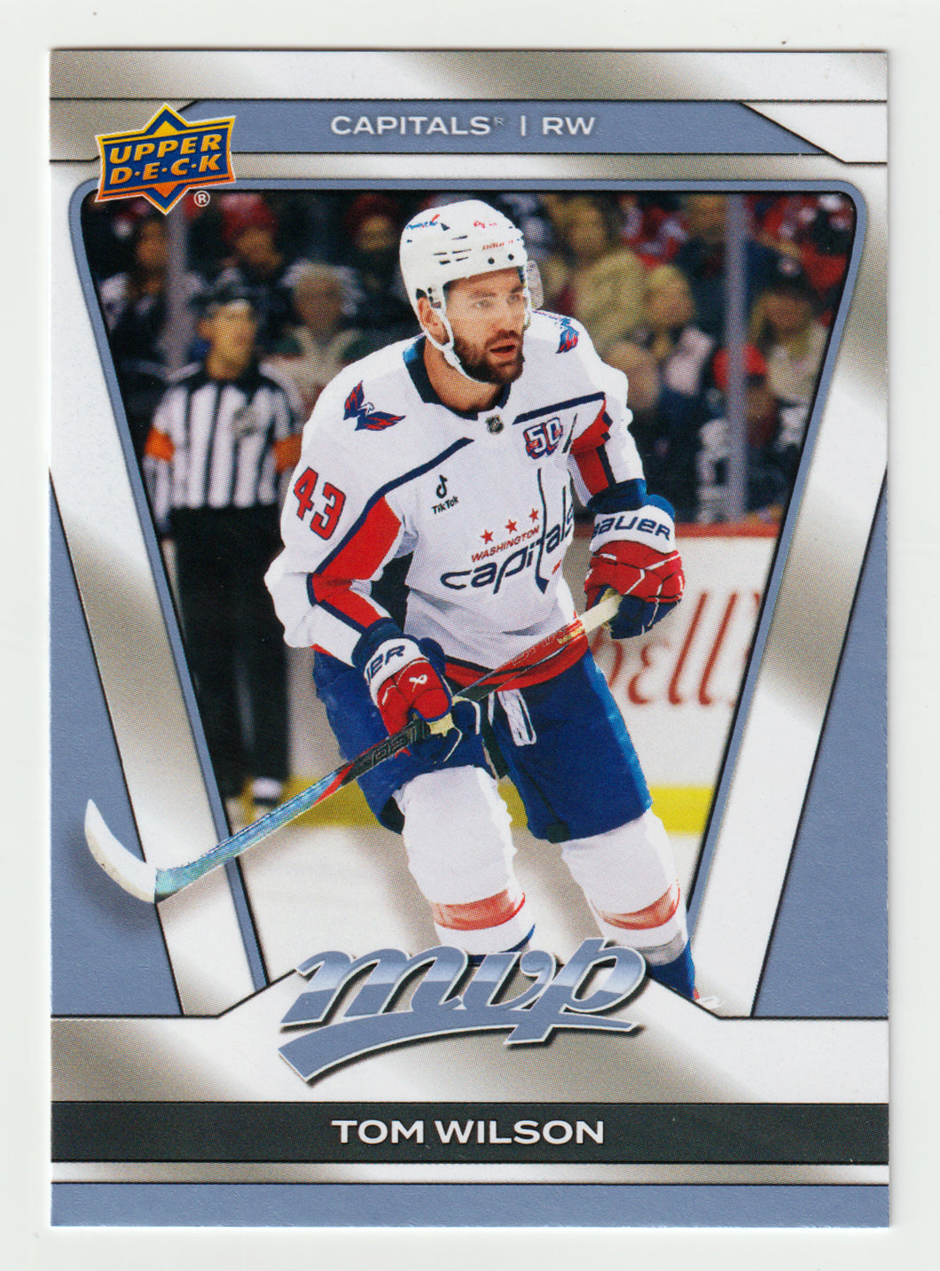 Tom Wilson - Washington Capitals (NHL Hockey Card) 2025-26 Upper Deck MVP # 163 Mint