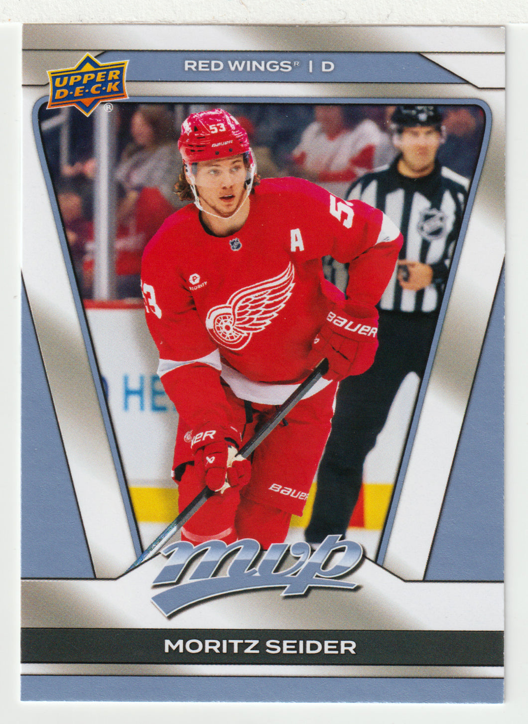 Moritz Seider - Detroit Red Wings (NHL Hockey Card) 2025-26 Upper Deck MVP # 165 Mint