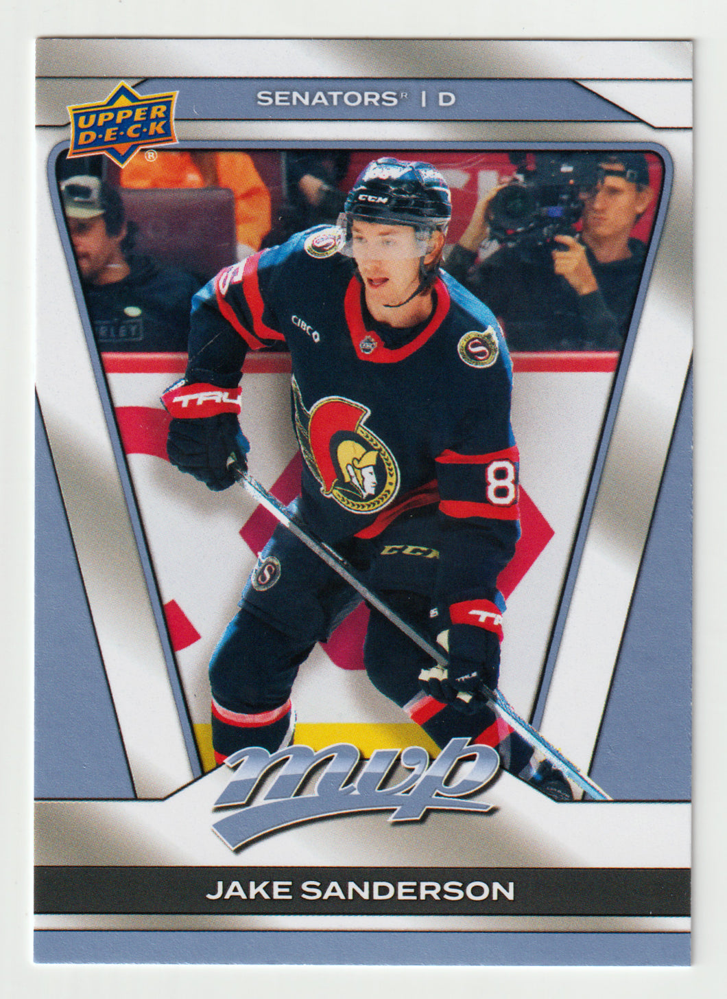 Jake Sanderson - Ottawa Senators (NHL Hockey Card) 2025-26 Upper Deck MVP # 176 Mint