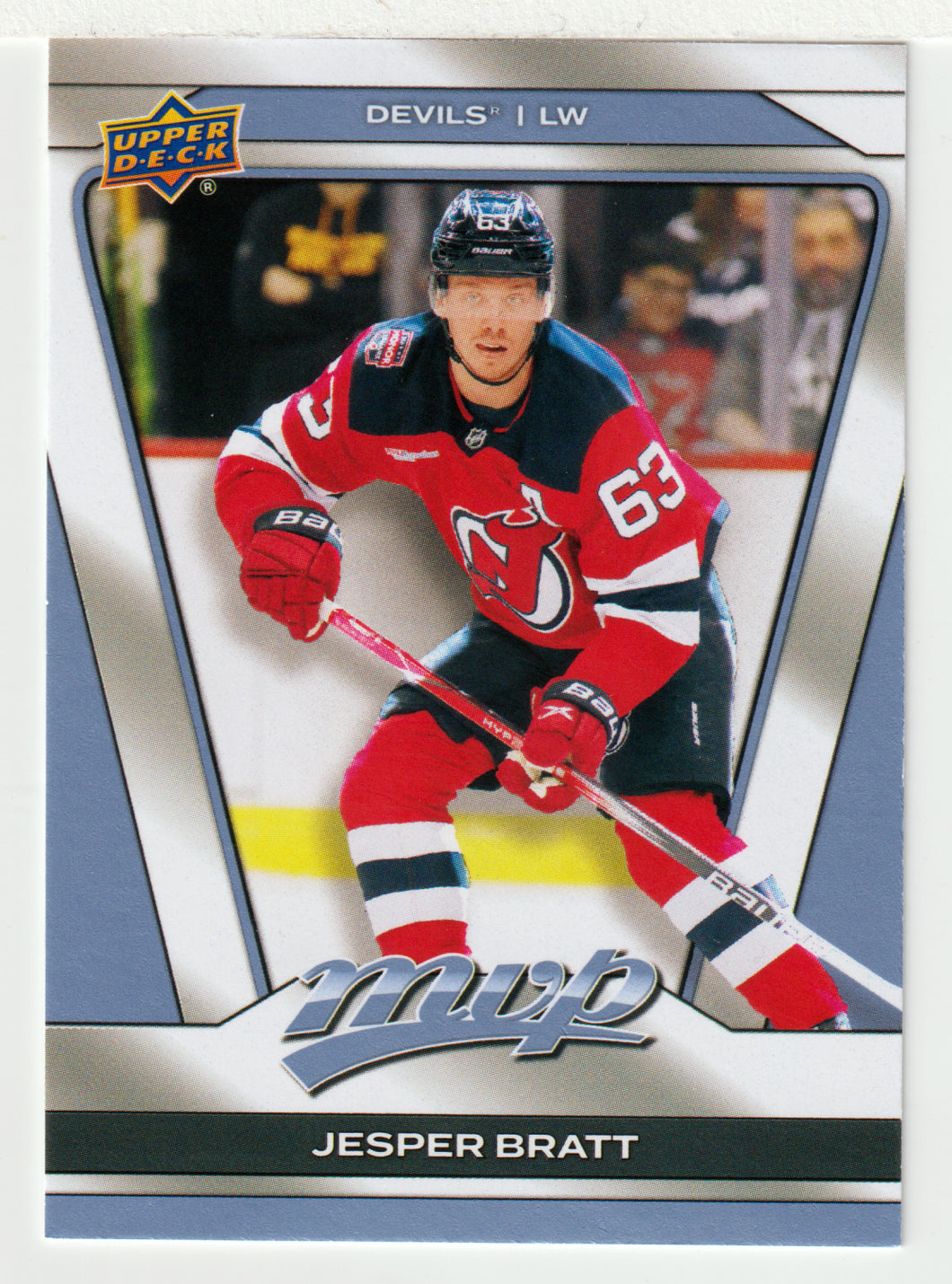Jesper Bratt - New Jersey Devils (NHL Hockey Card) 2025-26 Upper Deck MVP # 190 Mint