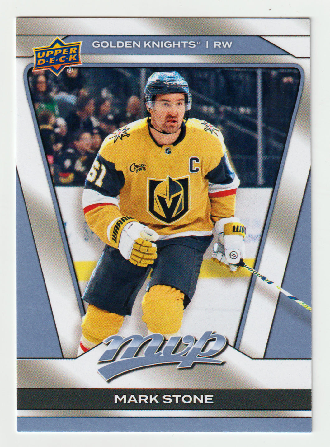 Mark Stone - Vegas Golden Knights (NHL Hockey Card) 2025-26 Upper Deck MVP # 192 Mint