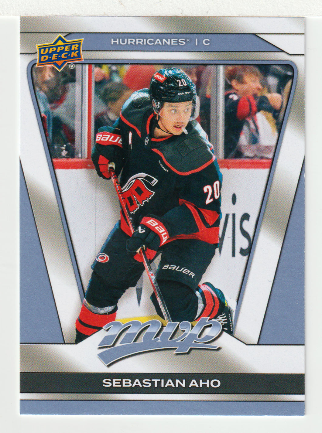 Sebastian Aho - Carolina Hurricanes (NHL Hockey Card) 2025-26 Upper Deck MVP # 198 Mint