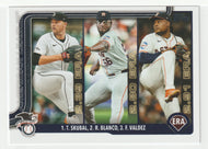 Tarik Skubal - Ronel Blanco - Framber Valdez - ERA Leaders (MLB Baseball Card) 2025 Topps # 5 Mint