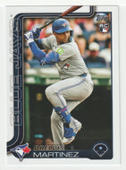 Orelvis Martinez RC - Toronto Blue Jays (MLB Baseball Card) 2025 Topps # 18 Mint